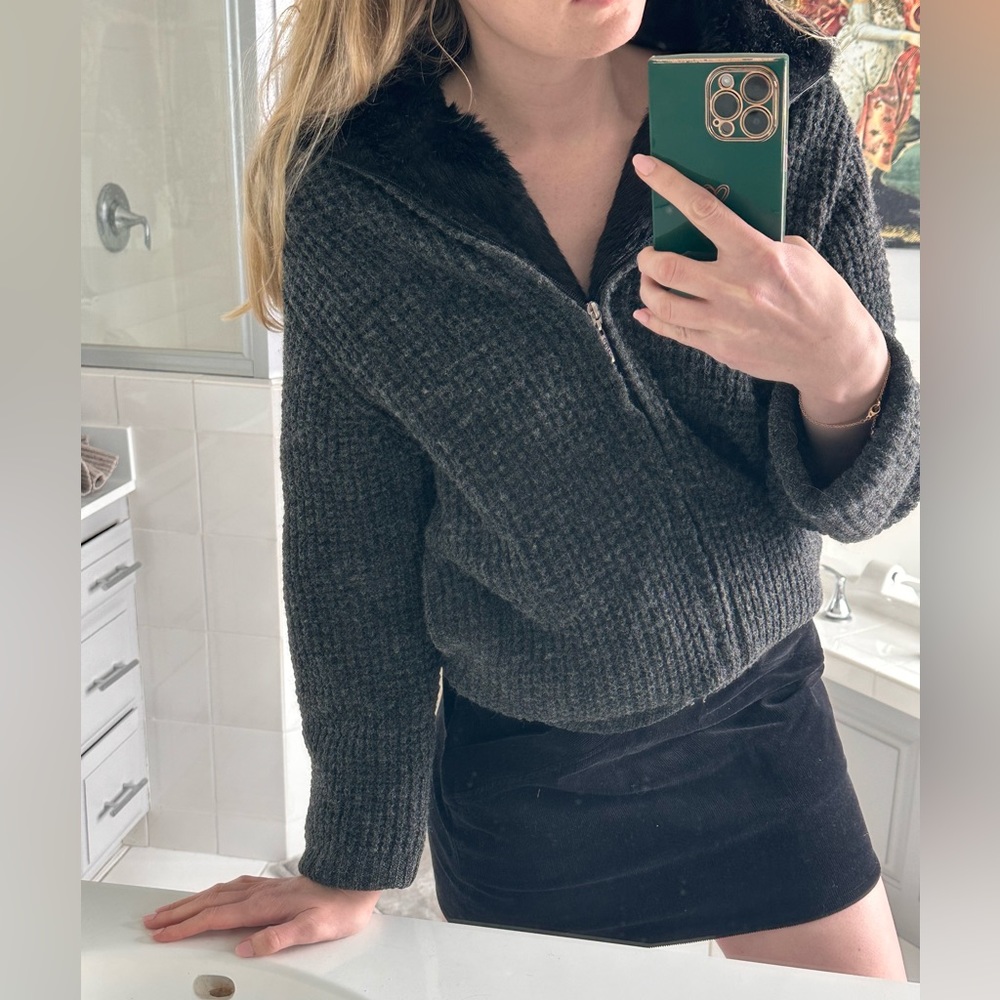 Gautier sweater! One of a kind. Very warm